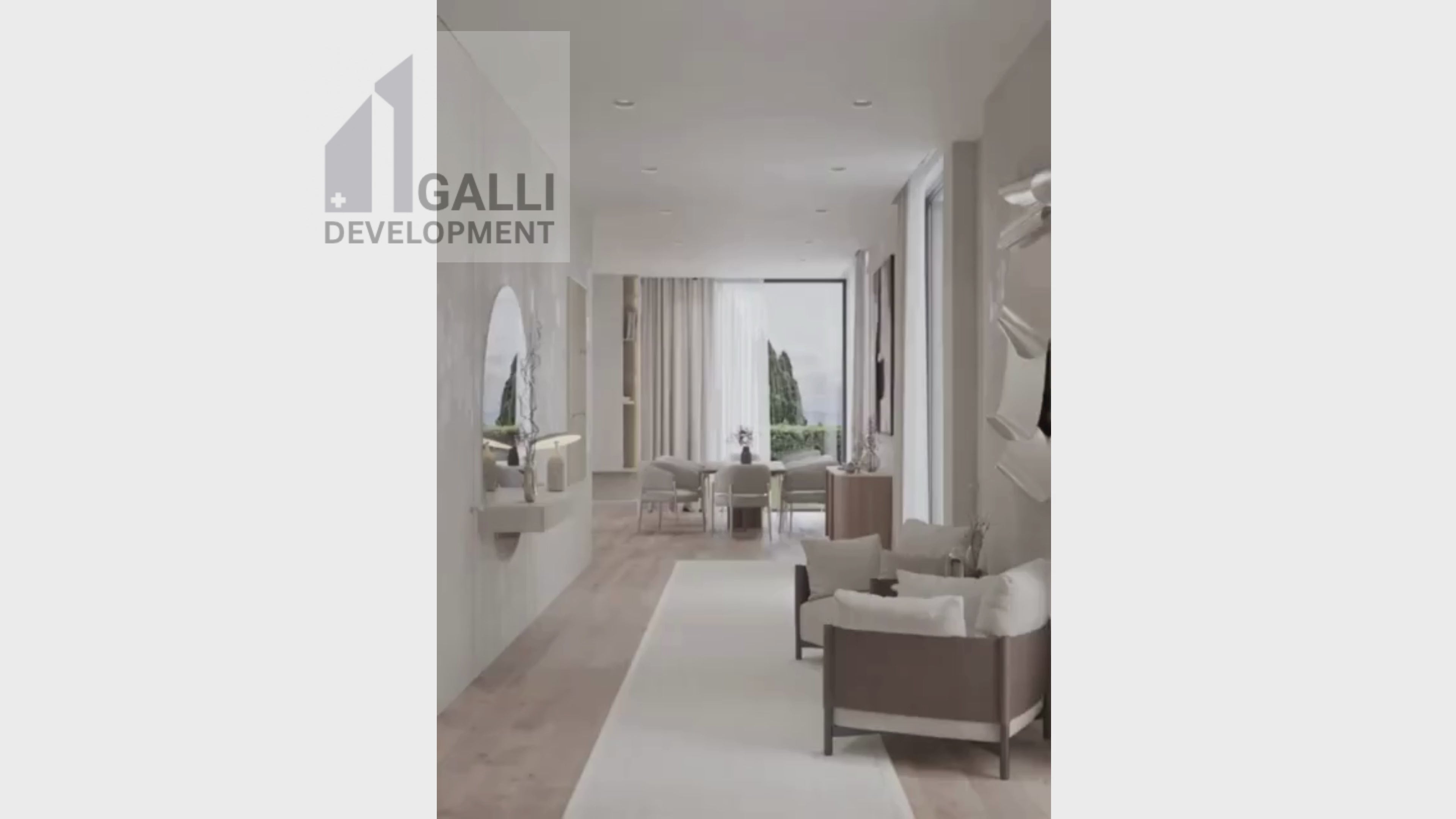 Load video: Enter the world of Gemini, where light, space, and material exist in perfect balance. Every surface, every detail, is shaped to evoke calm precision — revealing the essence of how true architecture feels from within.